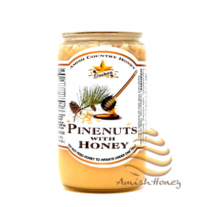 Pinenuts with Honey 1 LB